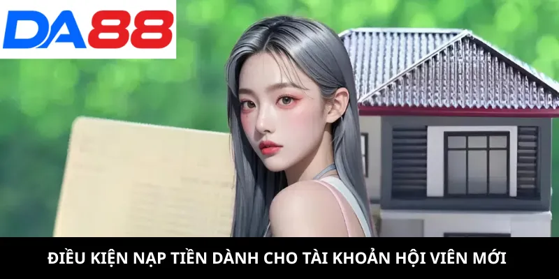 Điều kiện nạp tiền dành cho tài khoản hội viên mới